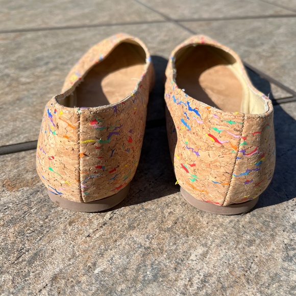 Serra cork paint splatter flat shoes - Picture 7 of 11